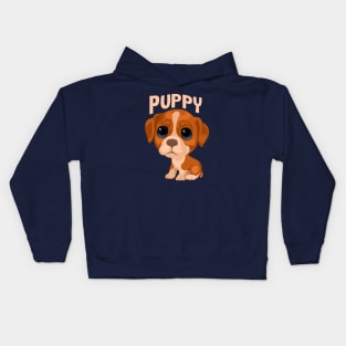 Puppy Cute Kids Hoodie